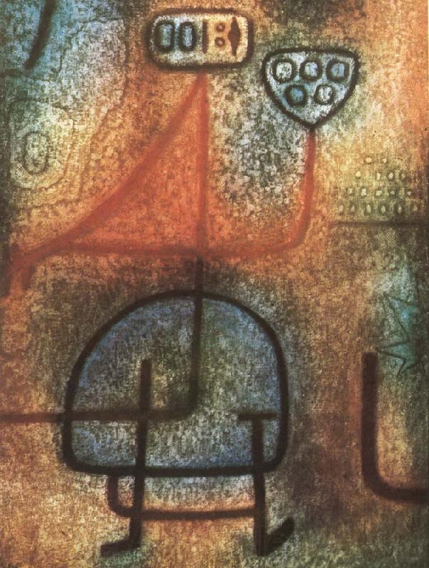 Paul Klee The handsome tradgardsarbeterskan